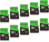 KEXIN 16GB Micro SD Card 10 Pack with SD Adapter, microSDHC UHS-I C10 U1 Full HD High Speed TF Card for Smartphone