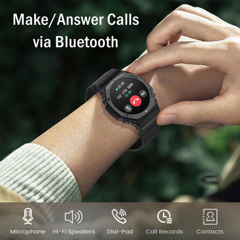 Smart Watches for Men Women, 100+ Sport Modes, Make/Answer Calls, Message Reminder, Fitness Tracker for Android and iOS
