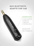 Bluetooth 5.3 Aux Adapter, Car Bluetooth Receiver with Stronger Microphone, 3.5mm Jack for Car Home Stereo, USB-C