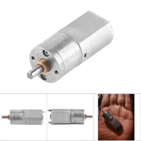 12V 20mm 100RPM DC Electric Gear Motor Speed Reduction Outer Diameter for RC Robot Model DIY Toys