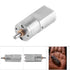 12V 20mm 100RPM DC Electric Gear Motor Speed Reduction Outer Diameter for RC Robot Model DIY Toys
