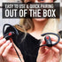 Senso Bluetooth Headphones, Wireless Sports Earphones w/Mic, IPX7 Waterproof, HD Stereo Sweatproof Earbuds for Gym