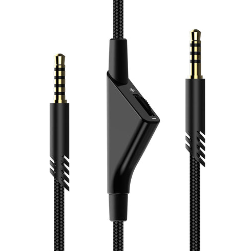 Replacement Cord for Astro A40 - A10 Headset Cable, 6.5 Feet/2.0 M Volume Control Cable for Gaming Headsets