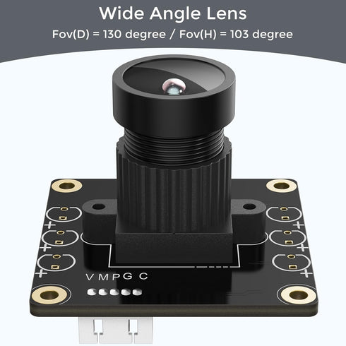 innomaker 1080P USB2.0 130 UVC Camera, Wide Angle Camera, Plug & Play for PC, Raspberry Pi, Jetson Nano and SBCs.