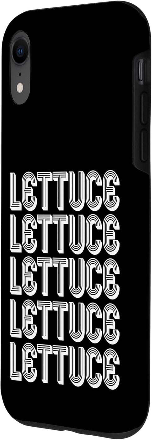 Eat Lettuce Apparel Eat Lettuce Case for iPhone XR