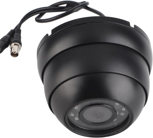 Ejoyous 1080P 120 14LED 360 Dome Camera CCTV Wide Angle Night Vision Adjustable with Audio for Bus Truck Cabin (Black)