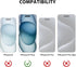 ZUSLAB Screen Protector Compatible with Apple iPhone 15 Plus 6.7 Inches 2023,?Anti Blue Light? Tempered Glass Film,?2 Pack??Full Coverage? Easy Installation Anti-Scratch 9H HD Filter Cover