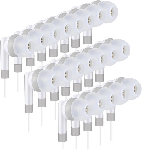 Kids Bulk Earbud Headphones 50 Pack, Perfect for School, Classroom, Students, Travel, Hospitals, Hotels, Library,