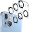 Dengduoduo 3 Pack Tempered Glass Camera Lens Protector for iPhone 14 6.1" &