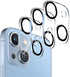 Dengduoduo 3 Pack Tempered Glass Camera Lens Protector for iPhone 14 6.1" &