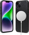 alto Magnetic Leather Case for iPhone 15 Plus and 14 Plus, Shockproof Italian Leather, 6.7 inch, Black