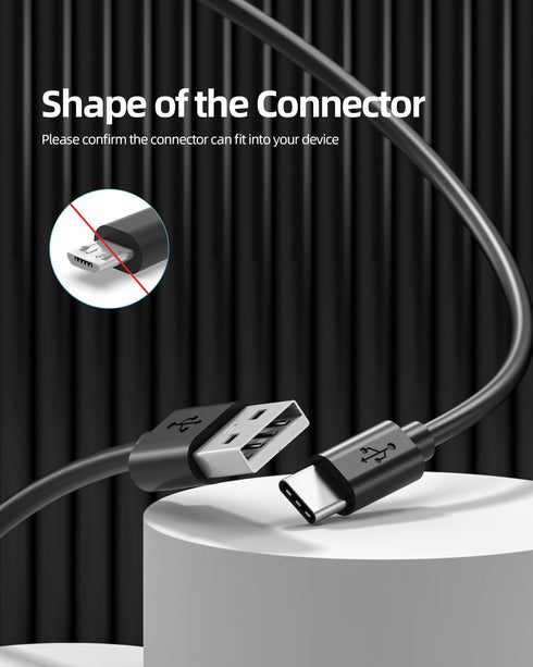 Type-C Fast Charging Cable Replacement for JBL-Tune 510BT 710BT 760NC 225TWS 125TWS 660NC 130NC TWS 230NC TWS 300 TWS True Bluetooth Headphones with 5FT USB-C Power Cord by Zondol