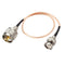 Low Loss Coaxial Cable RG316 50 Ohm with UHF (PL259) Male to BNC Male Connectors, 1 Ft