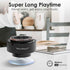 XLEADER Rose Gold Bluetooth Shower Speaker, IPX7 Waterproof Bathroom Speaker with Suction Cup, 15H Playtime, for Girls