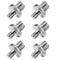 1/4 Male to 3/8 Male Threaded Camera Tripod Screw Adapter Converter for Camera Cage, Shoulder Rig, Tripod