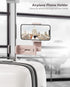 MiiKARE Airplane Travel Essentials Phone Holder, Universal Handsfree Phone Mount for Flying with 360 Degree Rotation, Table-Pink