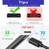 USB-A to USB-C Fast Charger Cable 6.6ft for iPad Pro 12.9" (3rd-6th Gen), iPad Mini 6, iPad Air 4/5, & Stylus Pen.