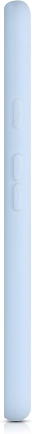 kwmobile Case Compatible with Google Pixel 4a 5G, Soft Slim Protective TPU Silicone Cover - Light Blue Matte