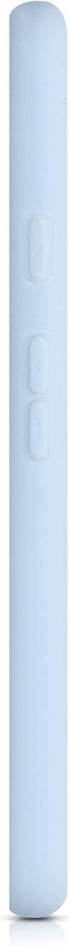 kwmobile Case Compatible with Google Pixel 4a 5G, Soft Slim Protective TPU Silicone Cover - Light Blue Matte