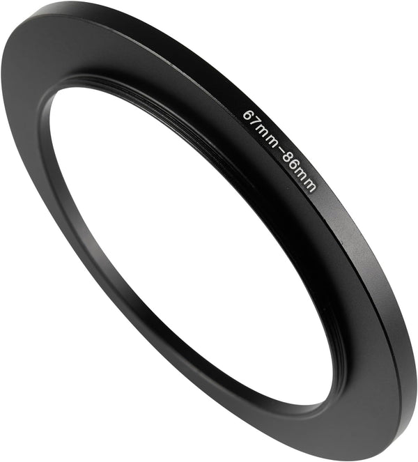 JOYTOLIN 67-86mm Metal Step-Up/Down Ring Adapter Compatible with Mirrorless Cameras DSLR Lens, UV