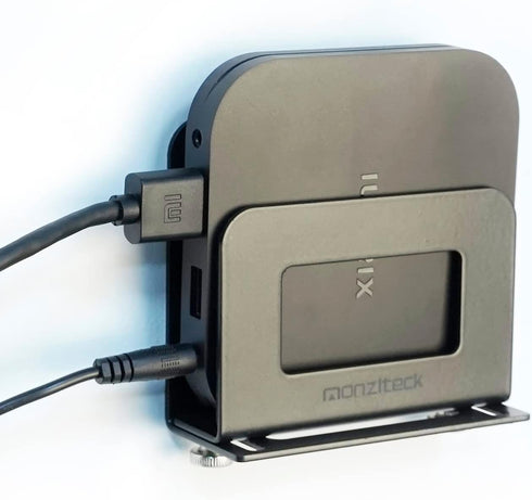 Monzlteck Adjustable Wall Mount Holder for Apple TV, ROKU, Router, Modem, and Other Media Players