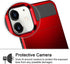 Vofolen Case for iPhone 11, Wallet Credit Card Holder, Anti-Scratch Dual Layer Hybrid Bumper Armor, Bright Red