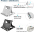POQOD 2 Pack 15 14 13 12 11 8, Cell Phone Stand, Foldable Phone Holder for Desk Compatible with Phone Pro Xs Xs Max Xr