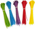 6 Inch Brown Zip Ties, 100 Pieces, Nylon Cable Wire Ties with 40lb Strength