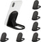 Cell Phone Stand for Desk, 6 Pack Black Portable Foldable Desktop Holder, Adjustable Universal Multi-Angle Cradle