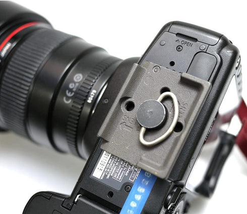 Quick Release Plate for Manfrotto 200pl-14 Rc2 Camera Tripod Head (Pack of 2) Black