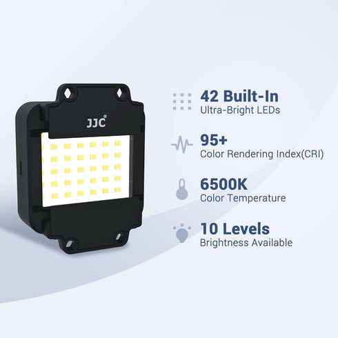 JJC 35mm Set 35mm 10 Film Digitizing LED Light for Negatives Copying with Film Strips & Slides Holder, Levels