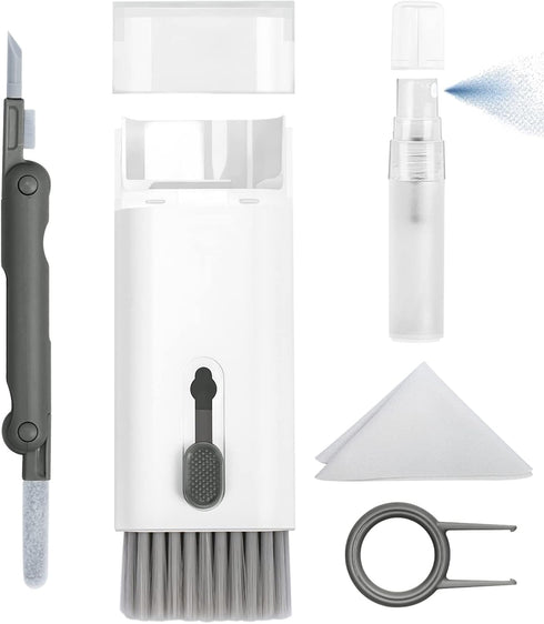Walrfid Airpods 7 in 1 Cleaner Kit, Electronic Screen Cleaning Tool for iPad/iWatch/Computer/Phone/MacBook with 5ml