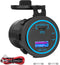 OUFFUN 83W Laptop Car Charger Socket, 12V USB Outlet with Power Switch, Waterproof DIY USB Port for Car RV Boat