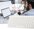 USB Wired Keyboard & Mouse Combo - Ultra-Thin Mini USB Mouse and Keyboard Combo(White)