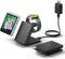 Wireless Charger for Samsung Galaxy Z Flip, 2 in 1 Foldable Travel Fast Charging Stand for Galaxy Z Flip 6/5/4/3,