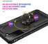 Military Grade Drop Impact Case for Samsung Galaxy S21 Plus, 360 Metal Rotating Ring Kickstand Holder, Armor Heavy Duty