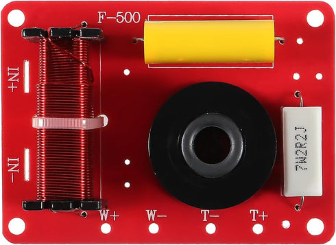 130W 2-Way Speaker System Audio Crossover Filters, Frequency Distributor, 3Pcs