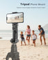 MiiKARE Tripod Phone Mount with 1/4" Screw Hole, Travel Accessory for Airplane Phone Holder