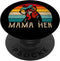 Funny Mama Hen Retro Chicken PopSockets Standard PopGrip - Vintage Mom 70s 80s