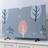 WMLTZFUS TV Dust Cover Desktop TV Screen Protector Indoor Dust-Proof TV Screen Cover