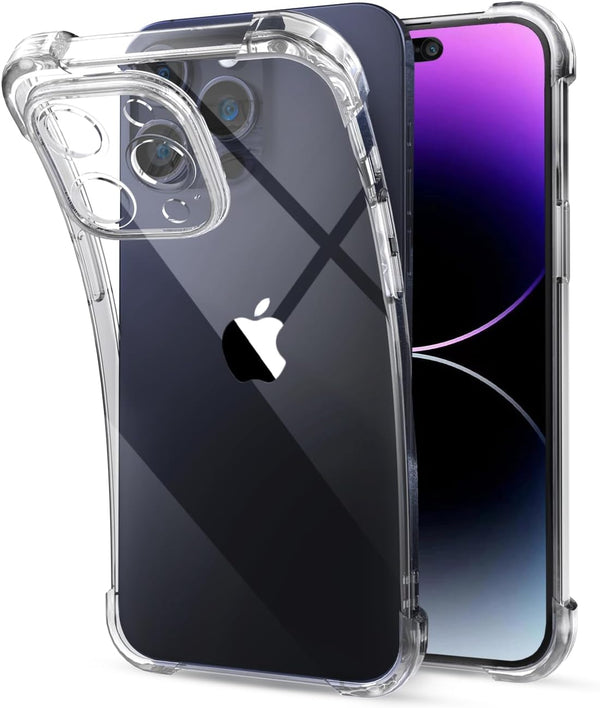 Clear Case for iPhone 11 - Military Grade Drop Protection, Non-Yellowing Armor, Shockproof Cover, Compatible with