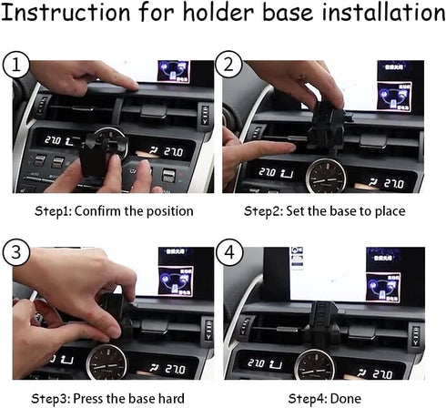 Car Phone Holder for 2015-2021 Lexus NX 200t 300 300h SUV, Auto Accessories Navigation Bracket Mobile Mount