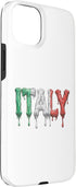 Ice Cream Drip Nations Flag LEVART Travel 15 Italia Italy Drop of ice Cream Case for iPhone Plus