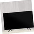 Tv Stand Base with Adjustable Plastic Legs Double Hole Design for Tabletop Tvs Easy Installation Robust Stability