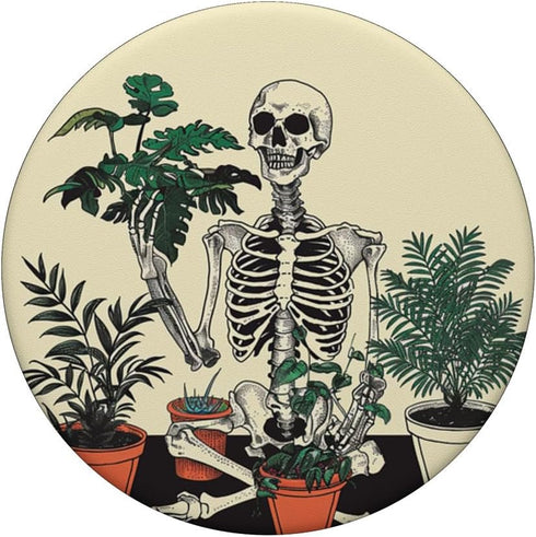 Skeleton Plant PopSockets Standard PopGrip