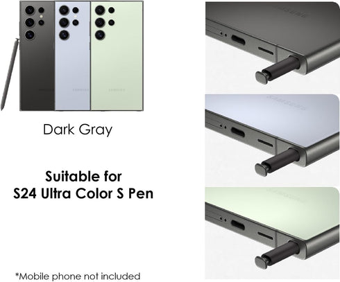 S24 Ultra S Pen Replacement for Samsung Galaxy S24 Ultra 5G, Stylus Pen with Bluetooth, 4096 Pressure Sensor, 5PCS