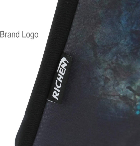 RICHEN 10 inch Messenger Bag Sleeve with Handle, Accessory Pocket for 7 to 10-Inch Laptops/Notebooks (Clock & Butterfly)