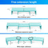 Dual Monitor Stand for Desk, Metal Computer Stand, Desk Shelf Riser,Desktop Organizer for Home and Office Use (Blue)