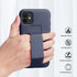 LAUDTEC Silicone Kickstand Case for iPhone 11, Vertical and Horizontal Stand, Soft Liquid Silicone, Blue