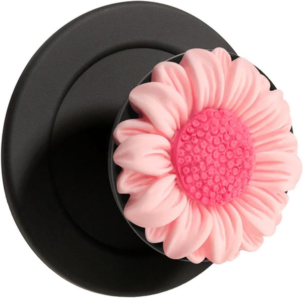 YYizibj Daisy Flower Magnetic Phone Grip,Compatible with Magsafe Collapsible Mobile Stand Holder for